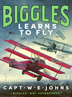 cover image of Biggles Learns to Fly